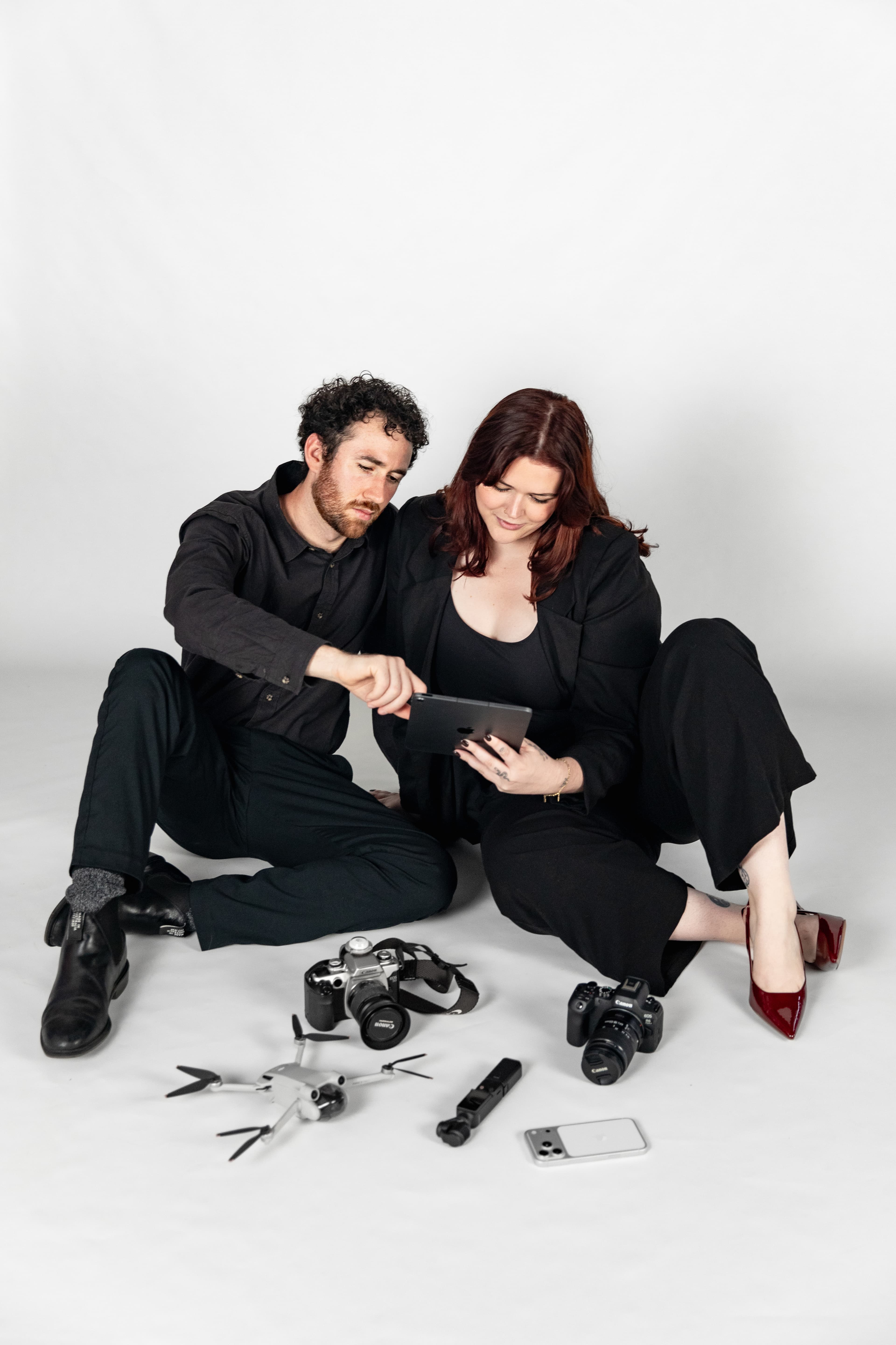 Aimee and Connor, co-founders of Socially Louder
